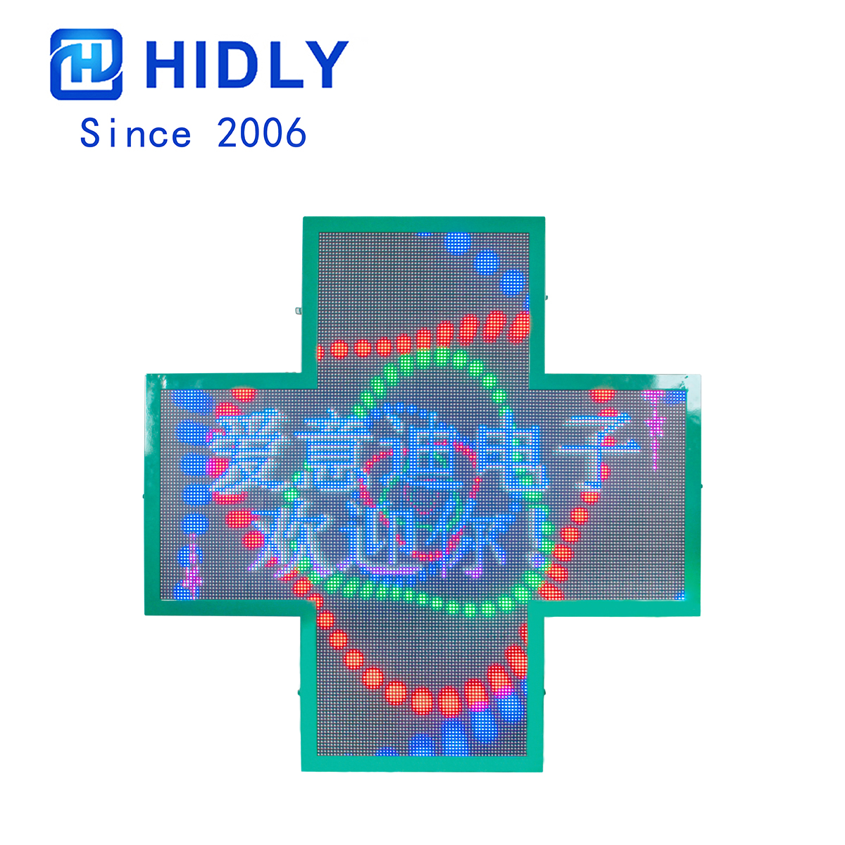 LED Pharmacy Cross Display:P8160RGB